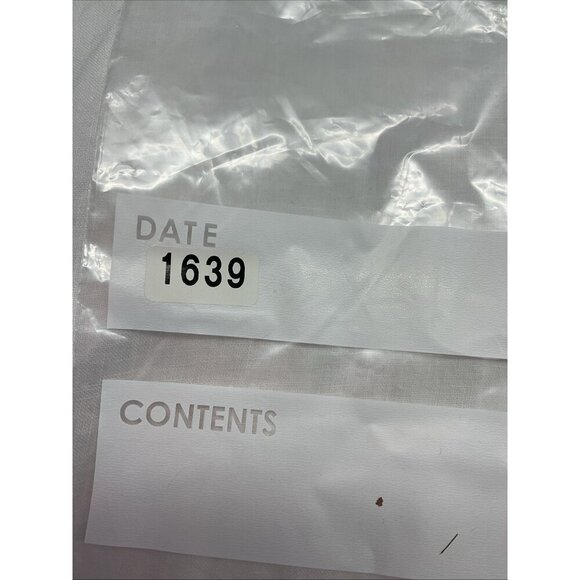 Terzo Millennio Italy 100% Linen Ruffle Top White Minimalist Coastal oversize SM - Picture 10 of 10